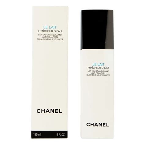 le lait fraicheur d'eau chanel